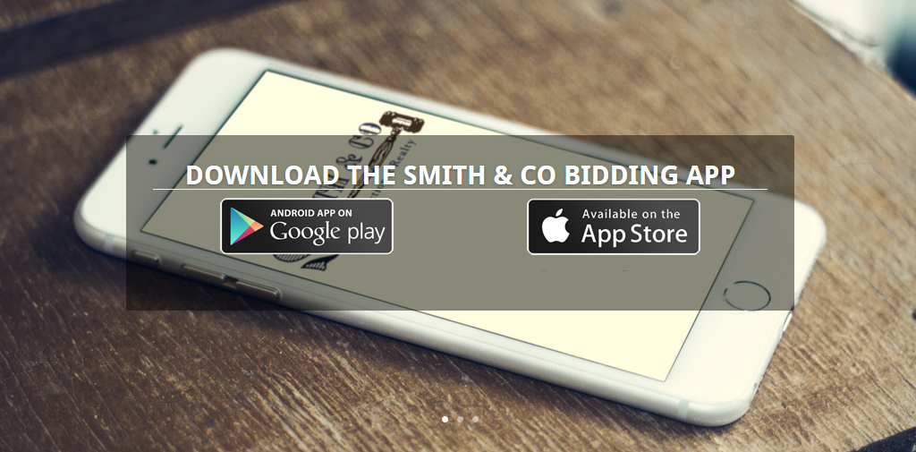As the common saying goes, “there’s an app for that” and yes indeed we have an app for auctioning.