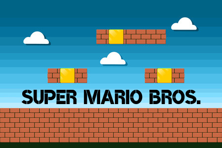 mario bros video game