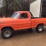 Orange Pickup Truck Available at Auction